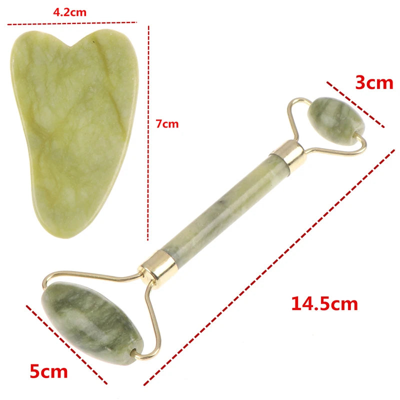 Jade Gua Sha Facial Massage Tool